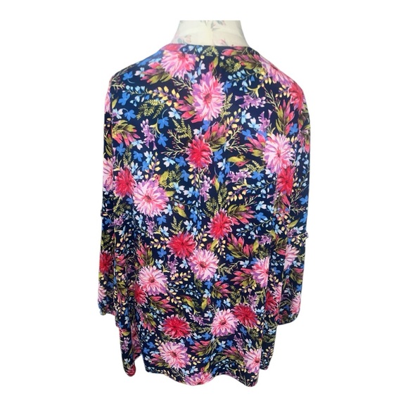 The Pioneer Woman Floral Tunic - Pink and Blue - Picture 4 of 7